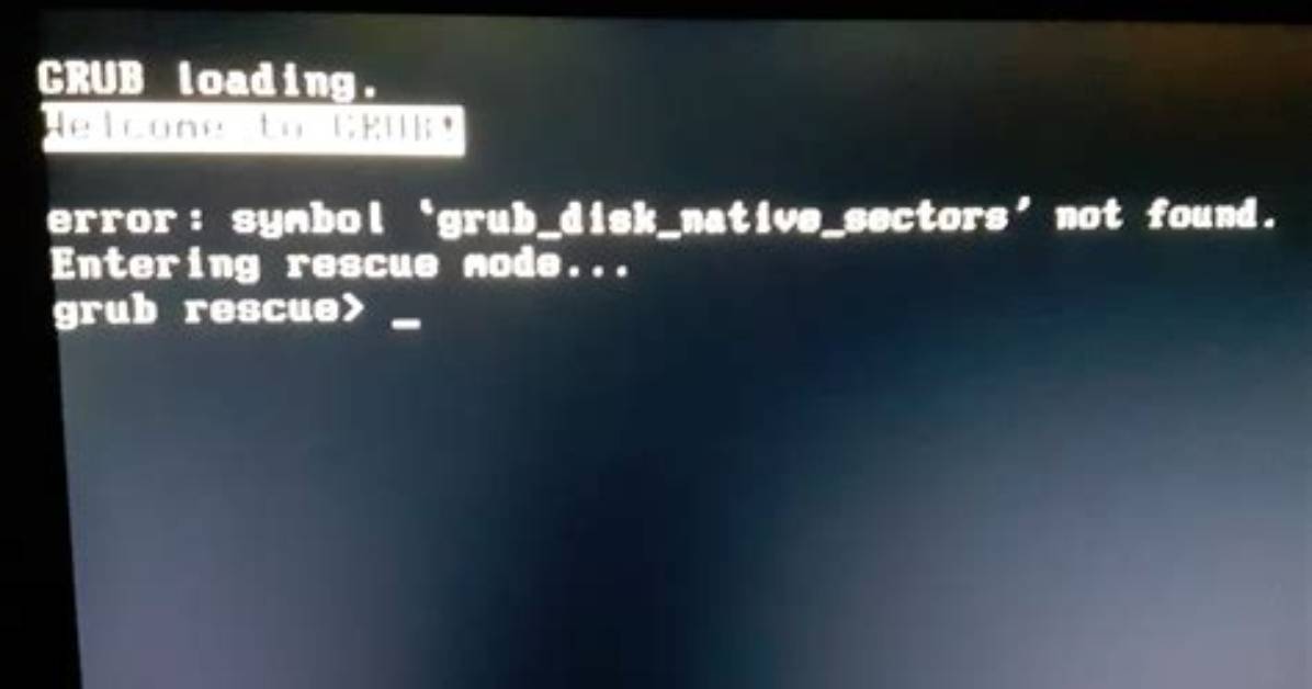 What Is Grub Error in Linux?