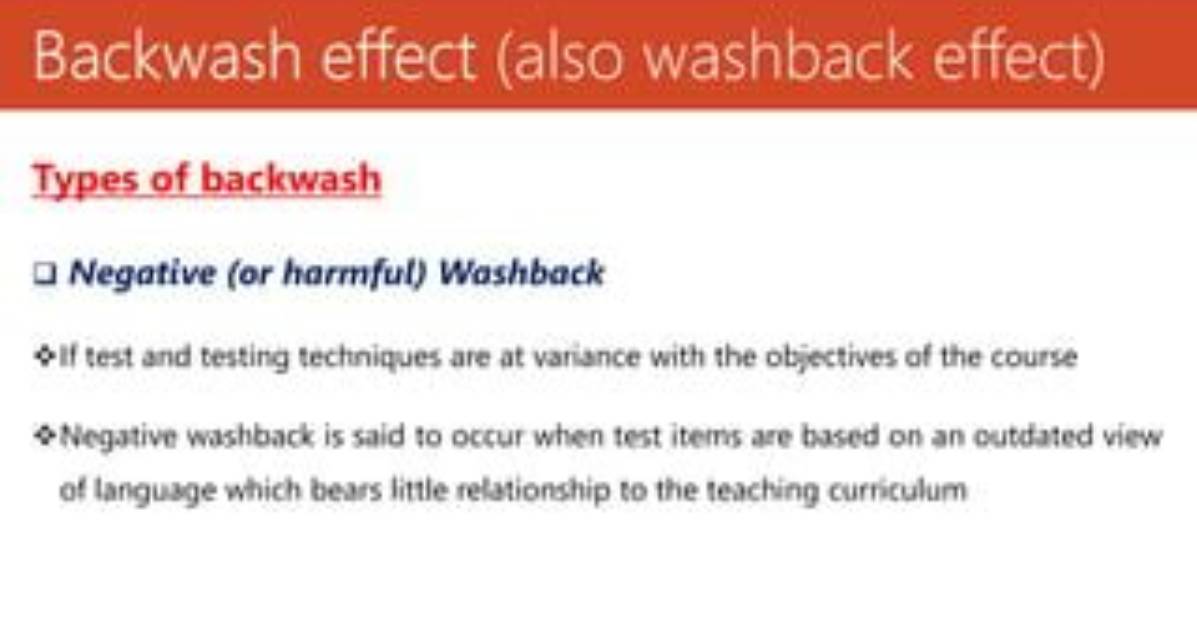 What Is Harmful Backwash