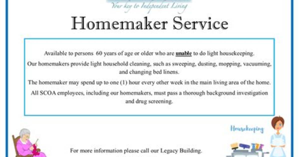 What Is Homemaker Services?