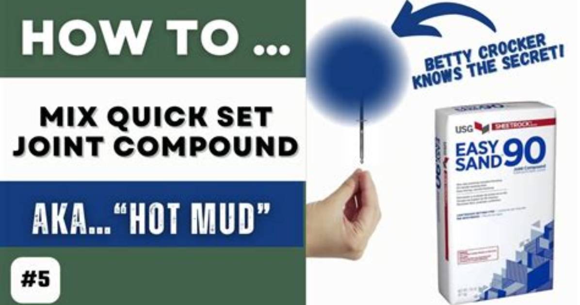 What Is Hot Joint Compound