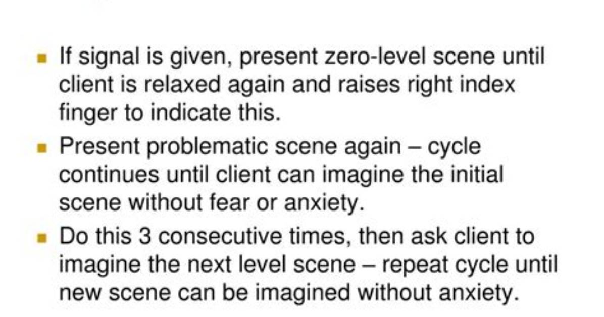 What Is Imaginal Desensitization?
