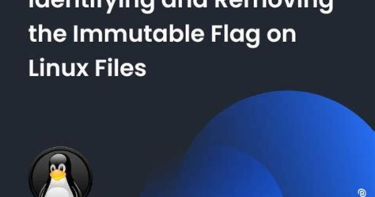 What Is Immutable Flag in Linux?