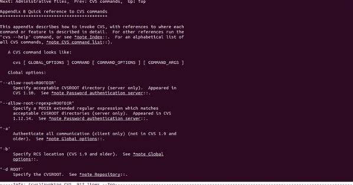 What Is Info Command in Linux?