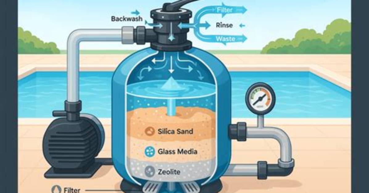 What Is Inside a Pool Filter