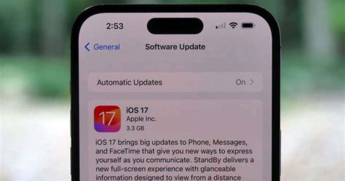 What Is iOS Update?