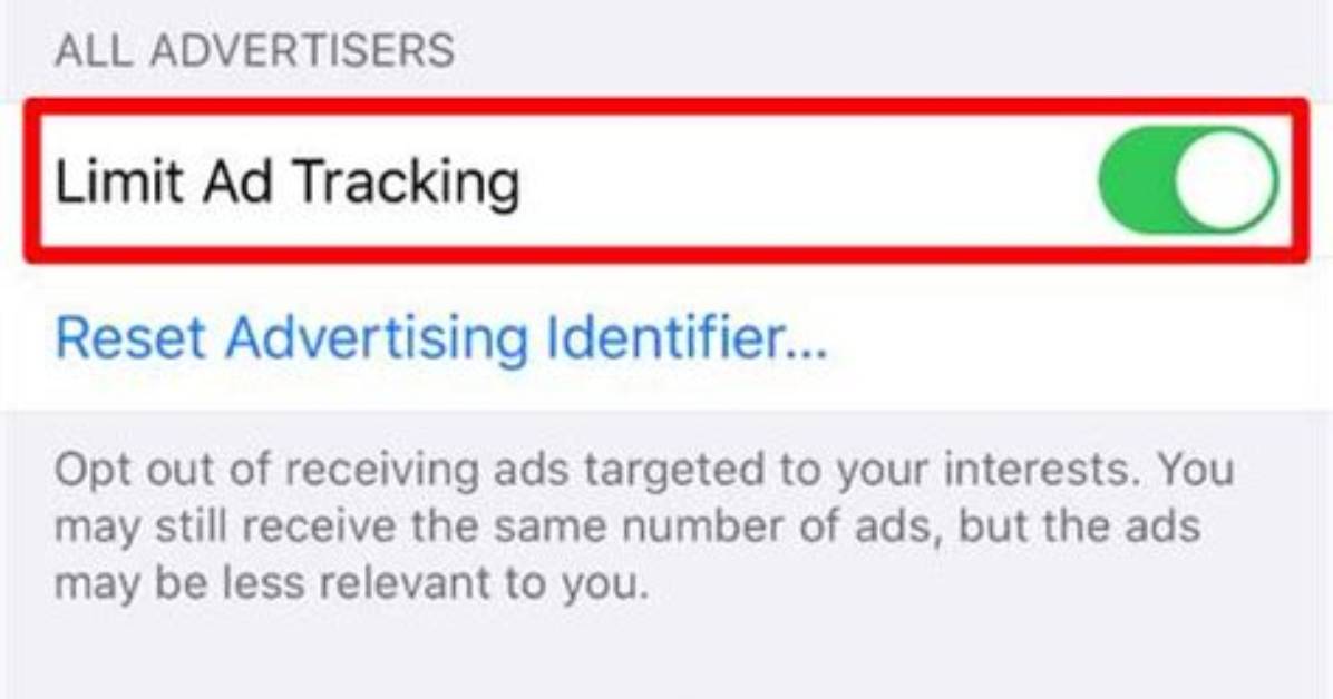 What Is iPhone Limit Ad Tracking?