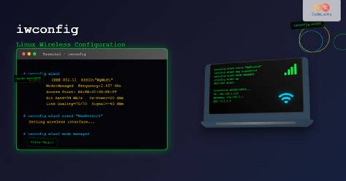 What Is Iwconfig Command in Linux?