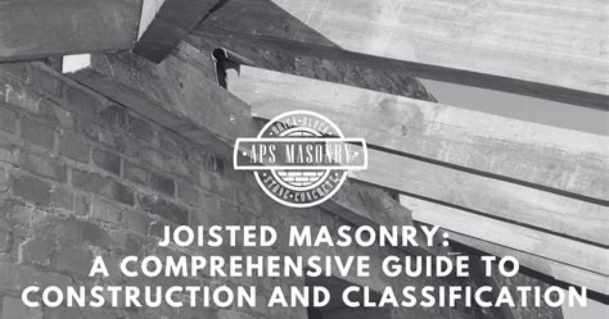 What Is Joisted Masonry? | Contextresponse. Com