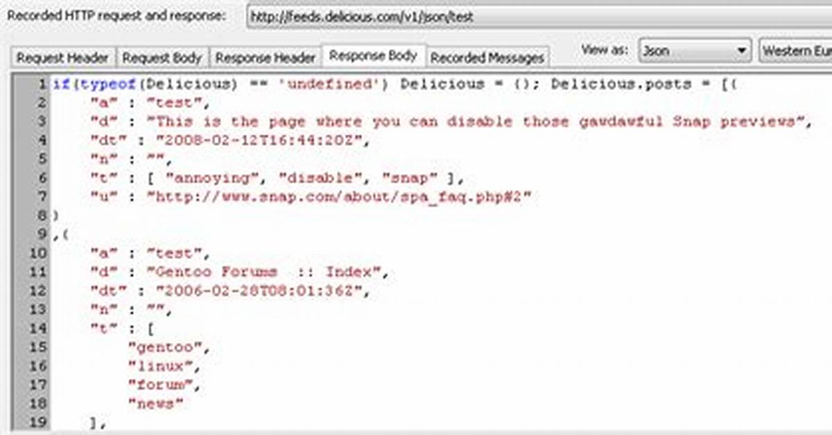 What Is Json Request and Response