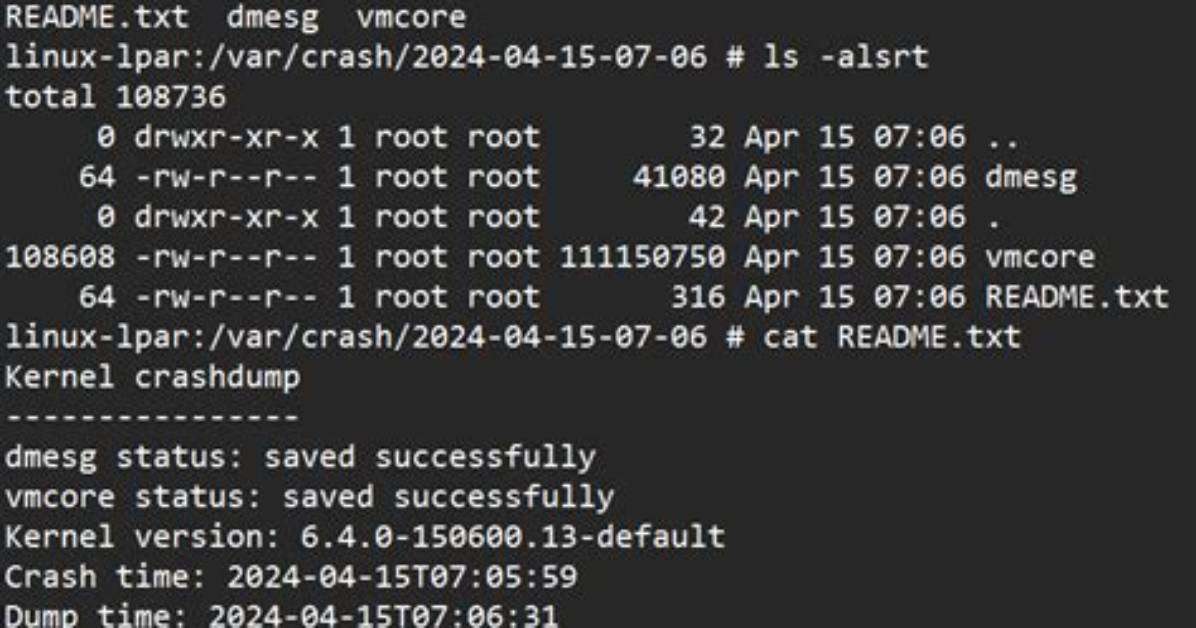 What Is Kernel Dump in Linux?