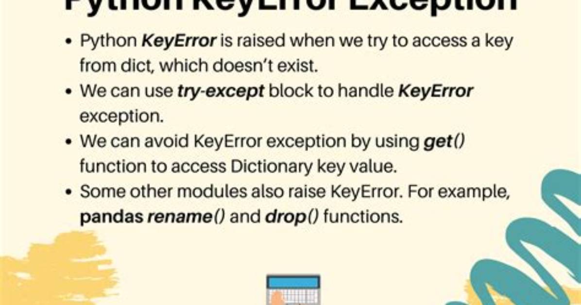 What Is Keyerror 1 in Python?