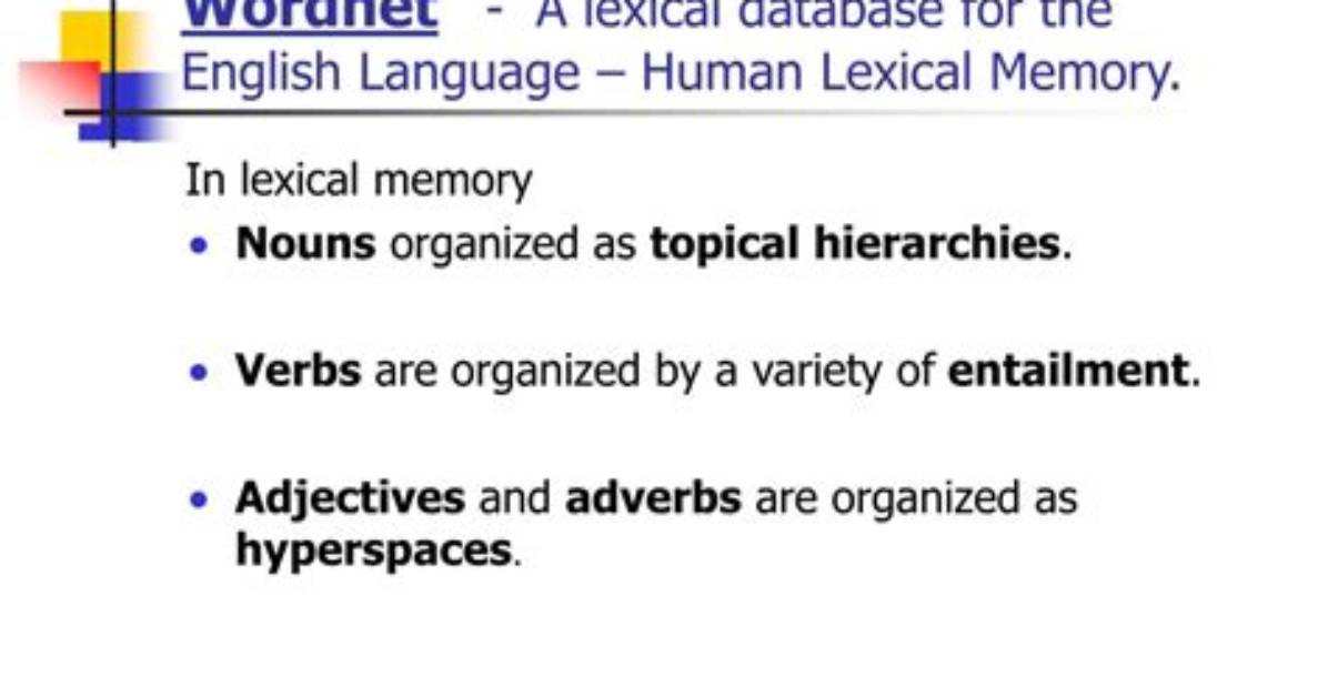 What Is Lexical Memory? | Contextresponse. Com