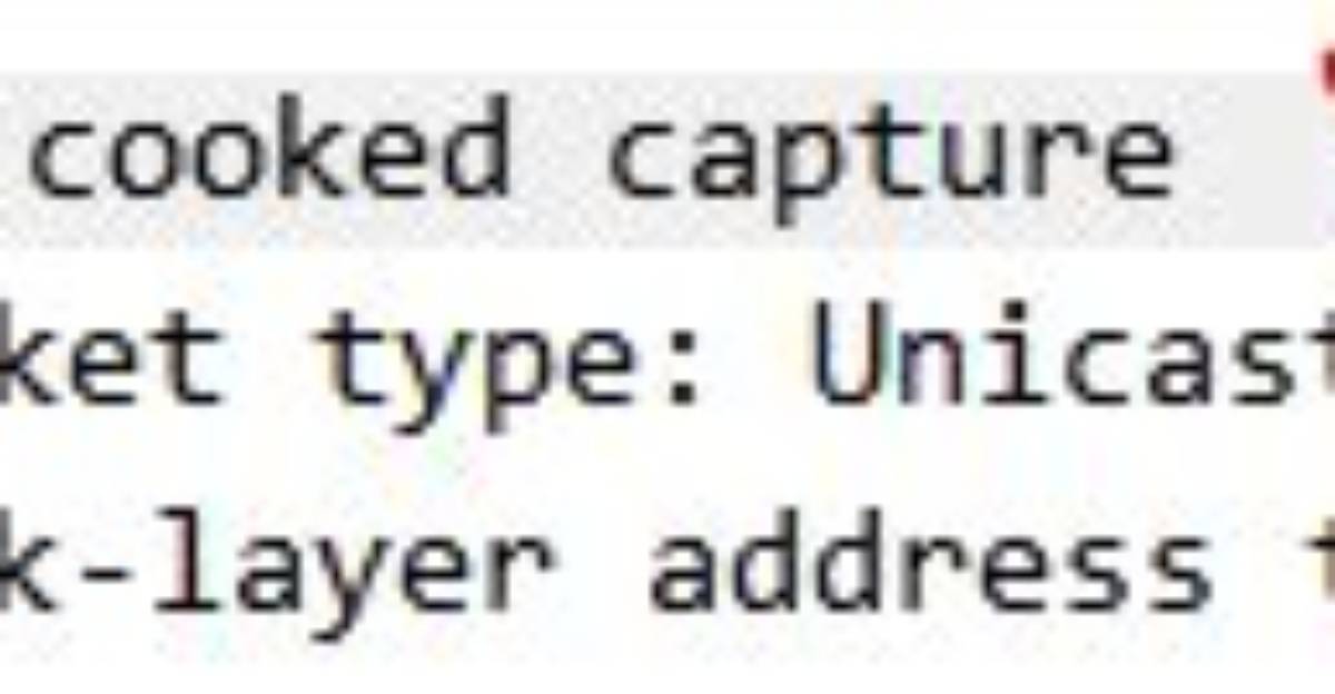 What Is Linux Cooked Capture?
