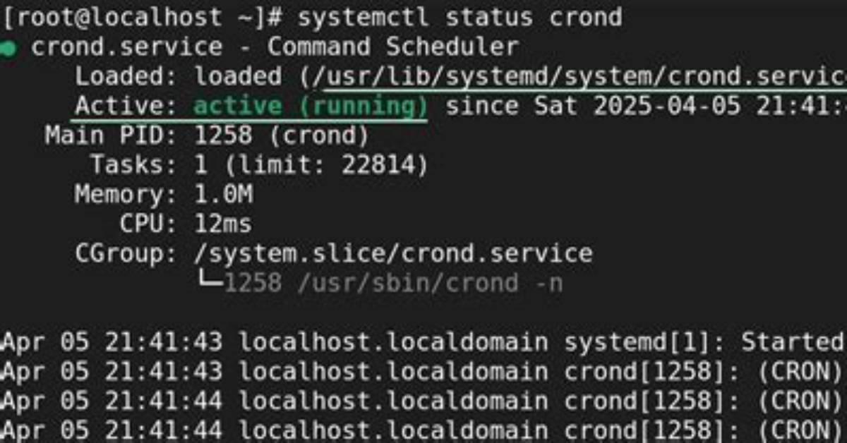 What Is Linux Crond Process?