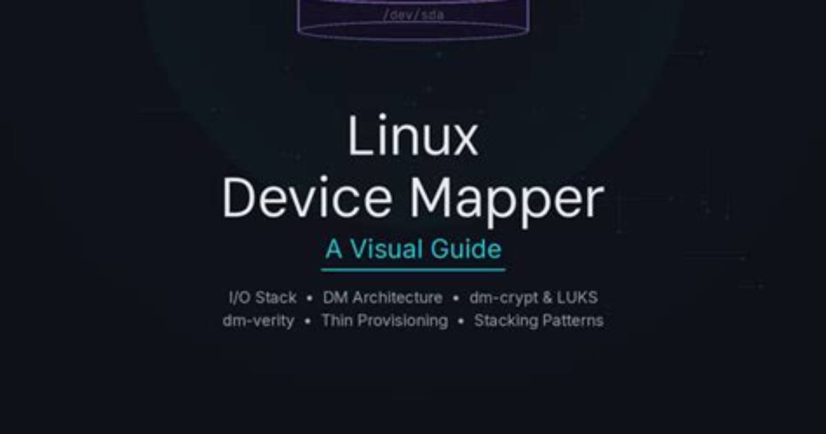 What Is Linux Dev Mapper?