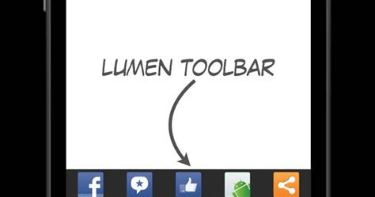 What Is Lumen Toolbar App