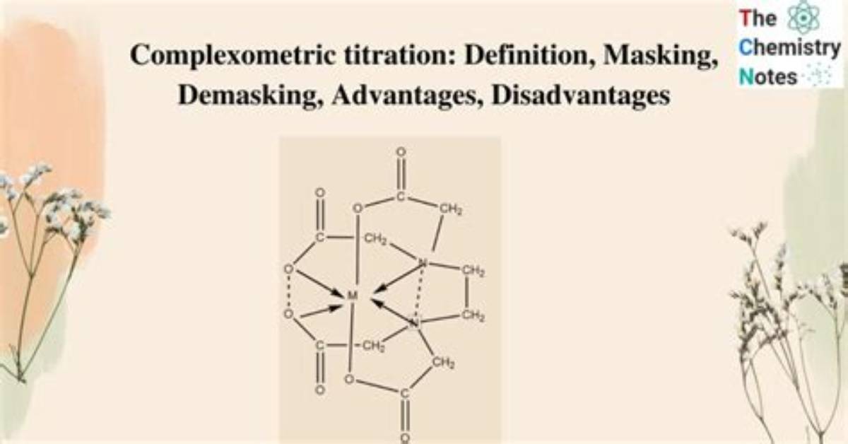 What Is Masking Agent in Complexometric Titration