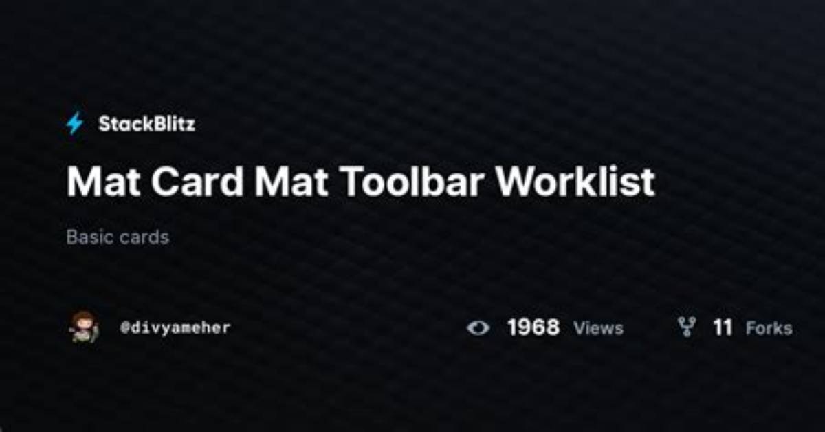 What Is Mat Toolbar