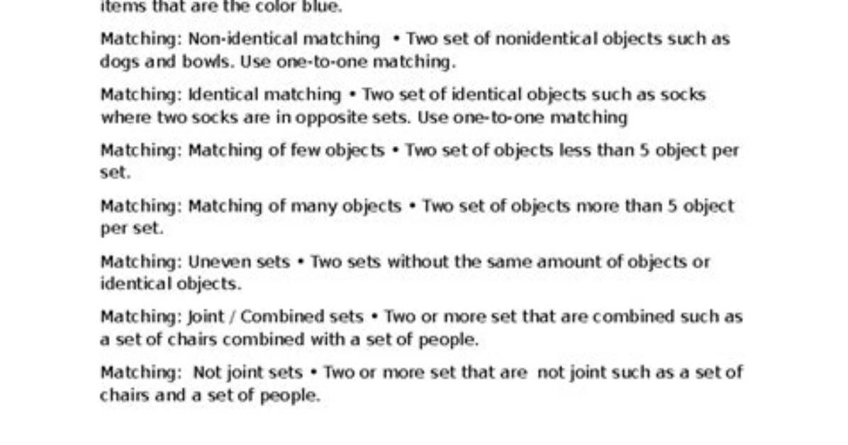 What Is Matching in a Study