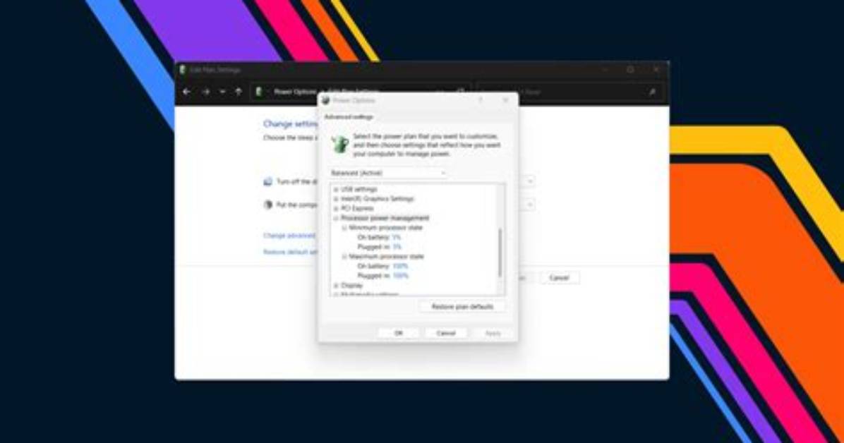 What Is Maximum Processor State Windows 10?
