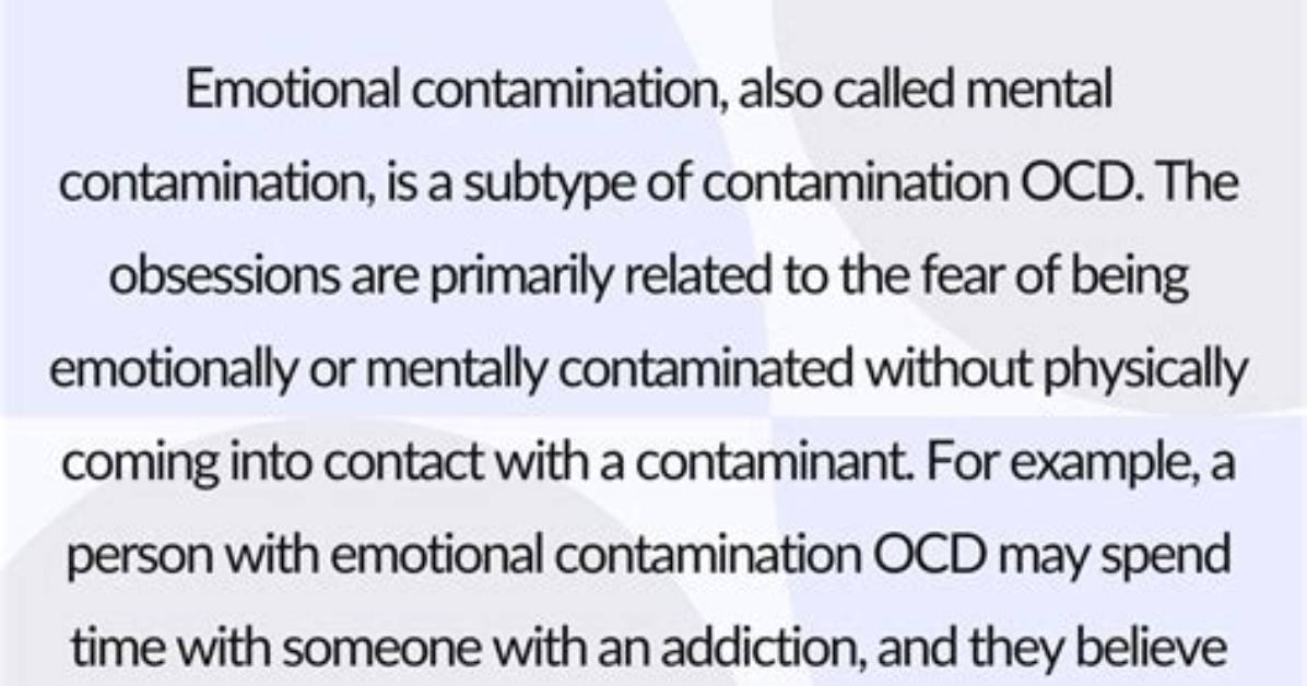 What Is Mental Contamination?