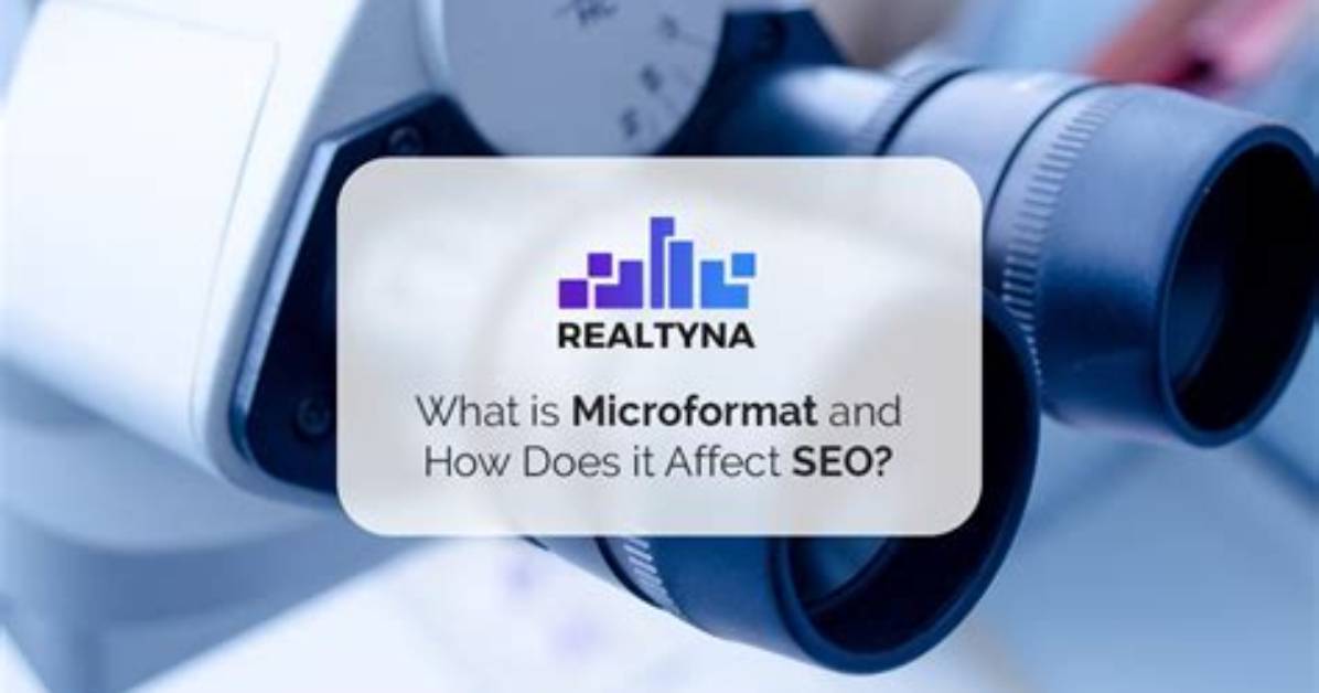 What Is Microformat Seo?