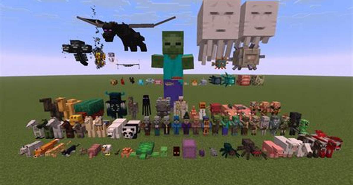 What Is Mob Short for Minecraft