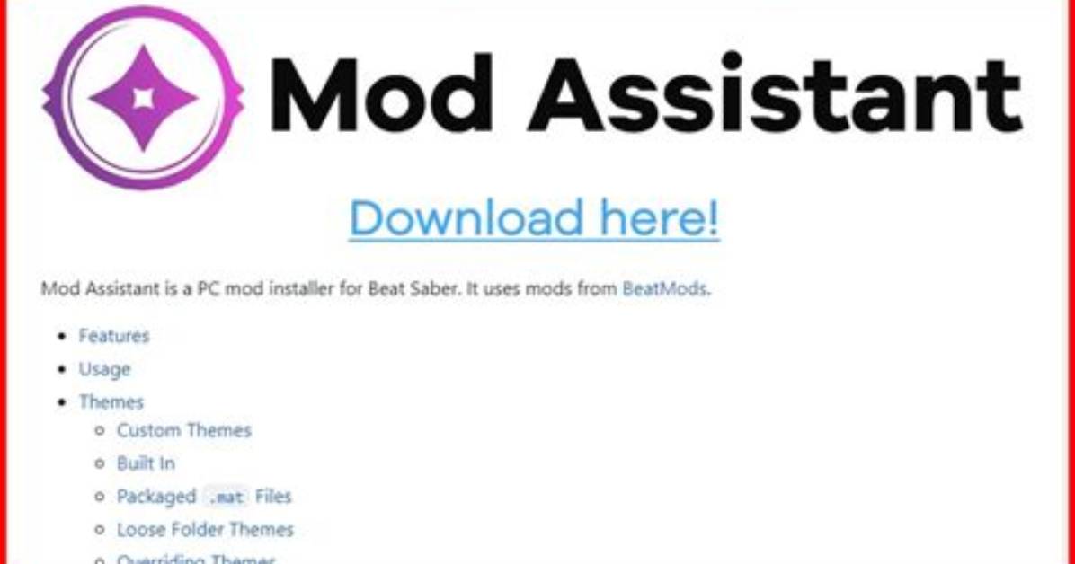 What Is Mod Assist
