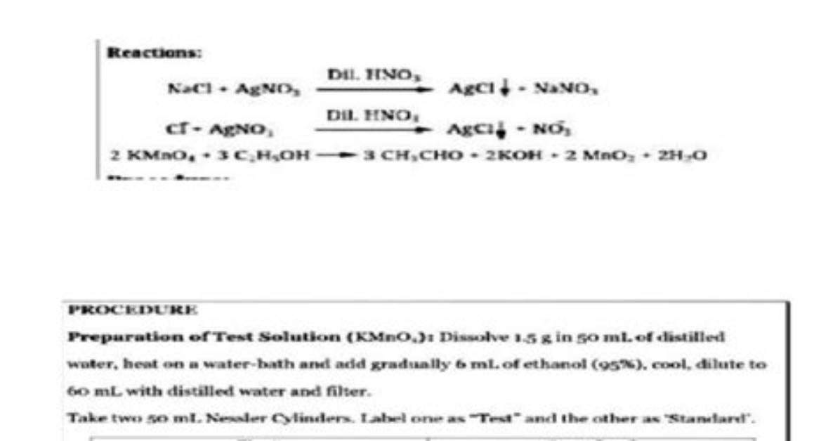 What Is Modified Limit Test