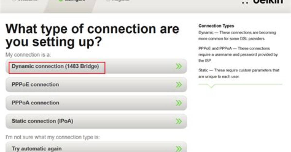 What Is My Connection Type?