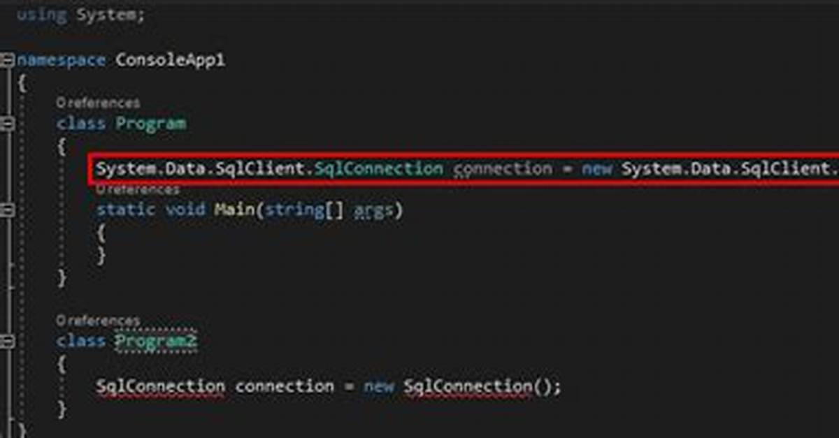 What Is Namespace in Sql?