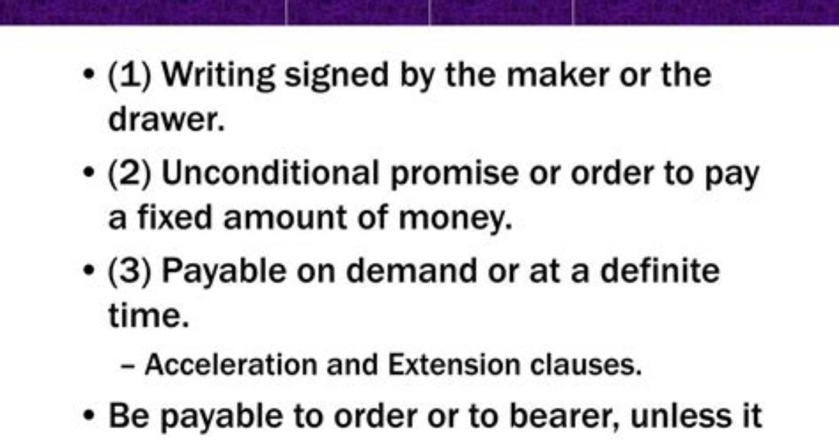 What Is Negotiability and Transferability?