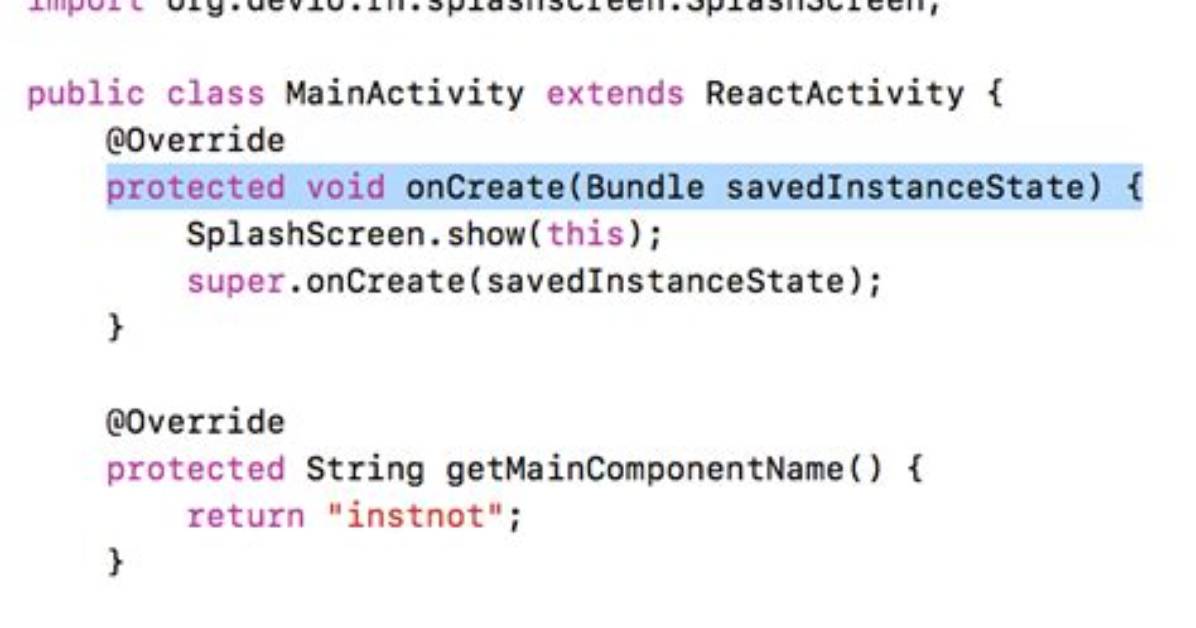 What Is onCreate Bundle savedInstanceState in Android?