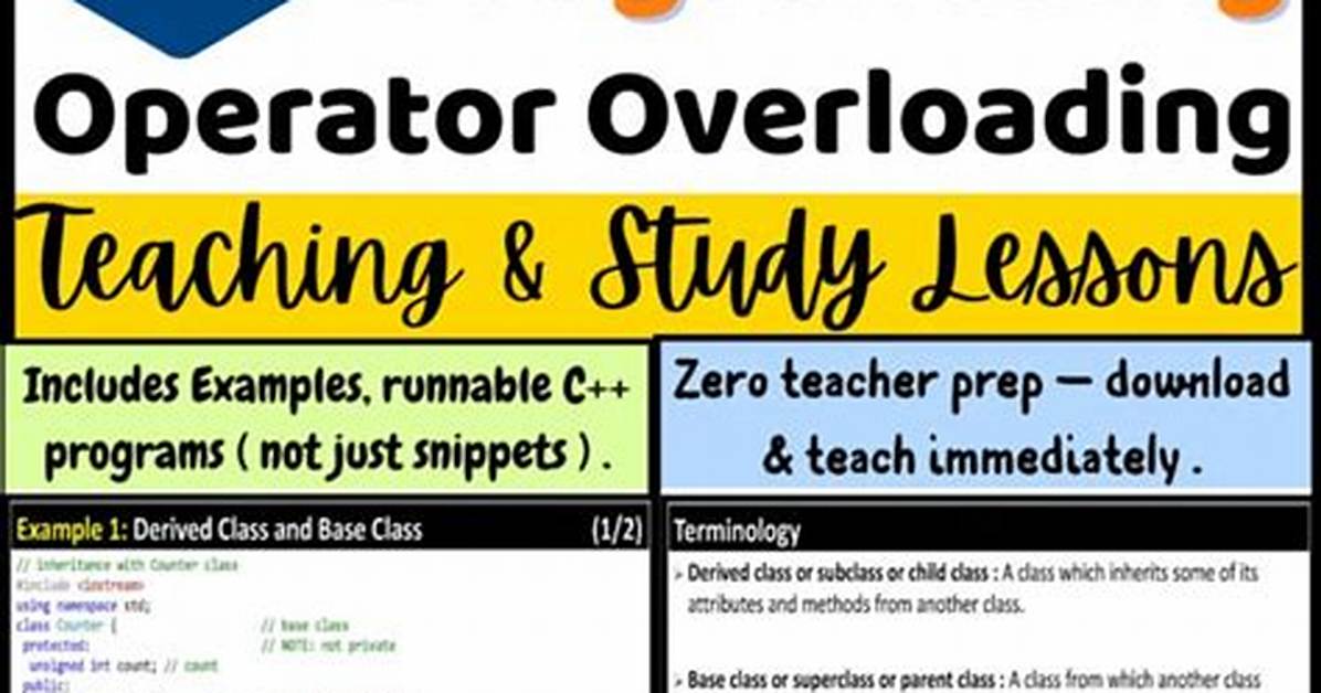 What Is Operator Overloading in Object Oriented Programming
