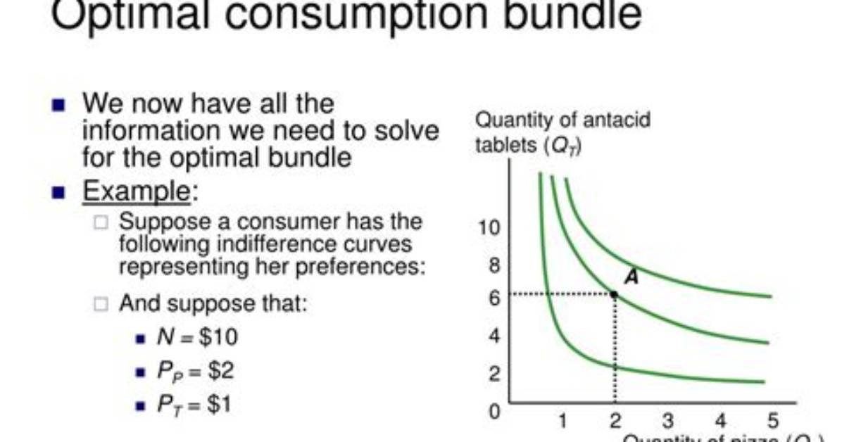 What Is Optimal Consumption Bundle