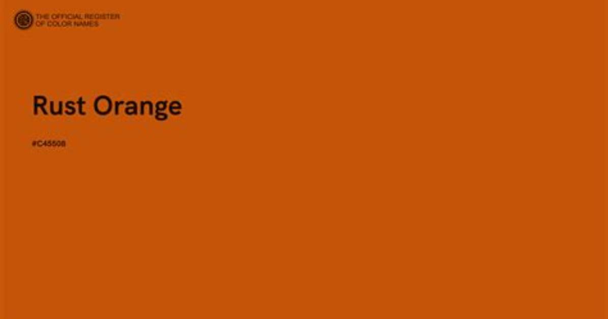 What Is Orange Rust