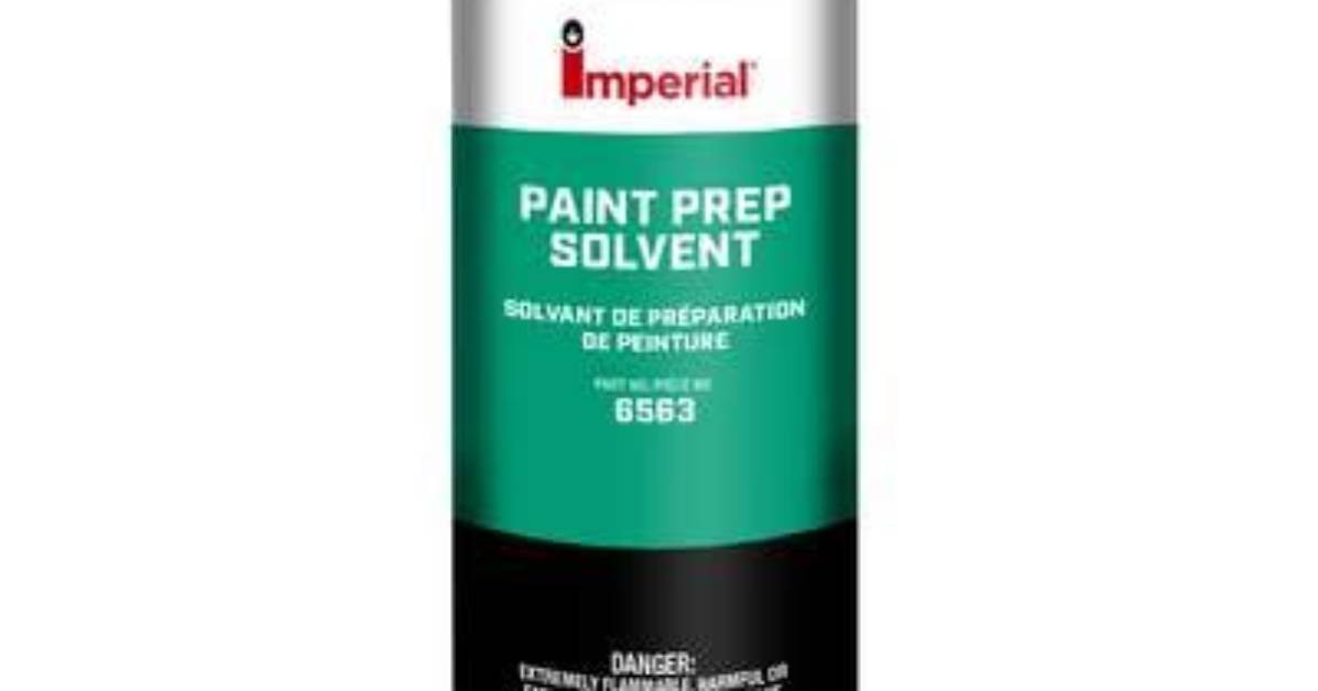 What Is Paint Prep Solvent