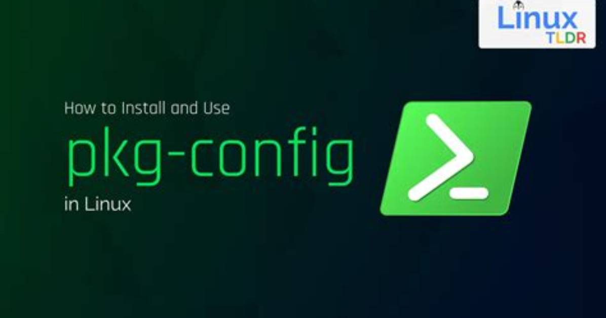 What Is Pkg Config Ubuntu?