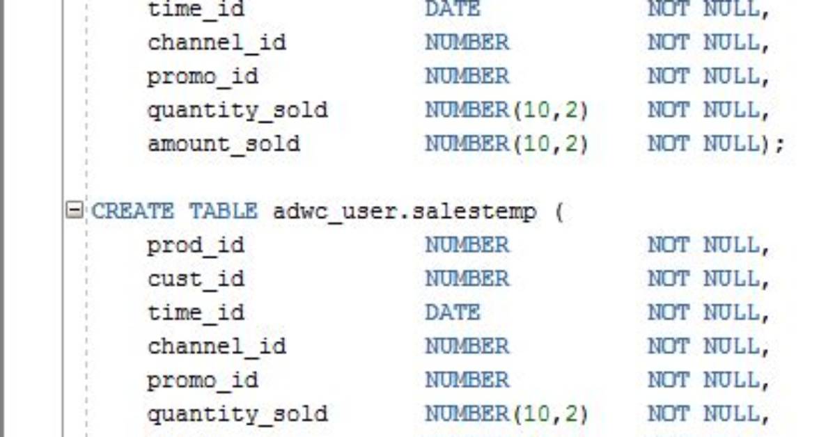 What Is Pl Sql Table in Oracle 11G