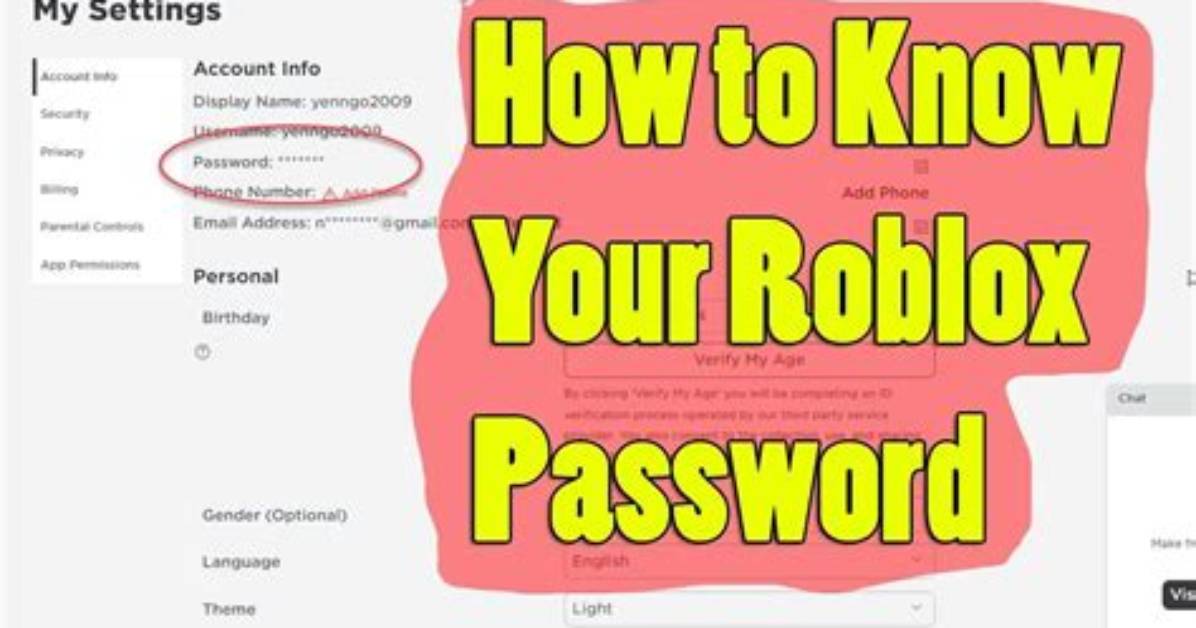 What Is Pokes Roblox Password