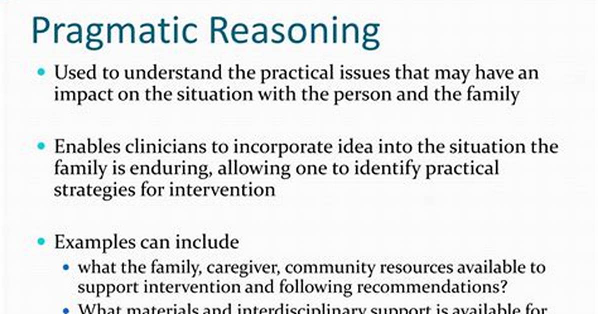 What Is Pragmatic Reasoning? | Contextresponse. Com