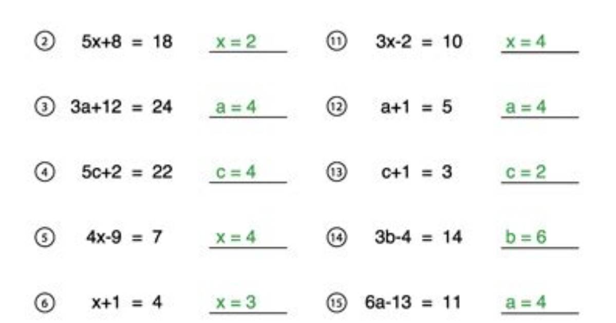 What Is Pre Algebra 8