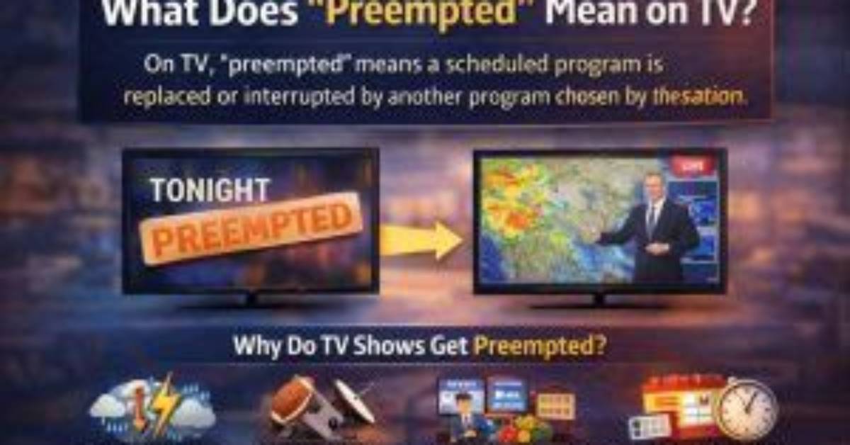 What Is Preempted Mean?