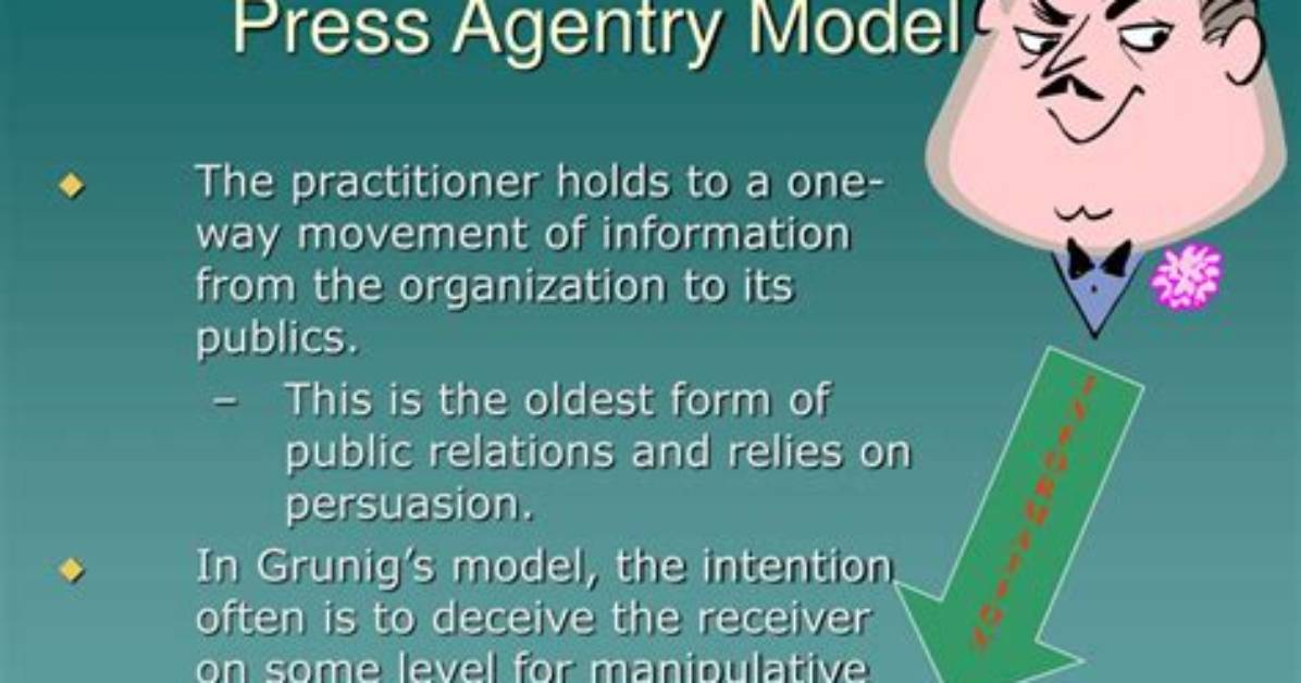 What Is Press Agentry Model