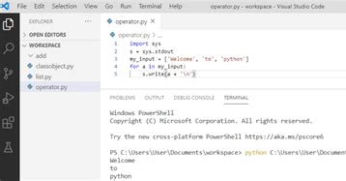 What Is Python Stdout
