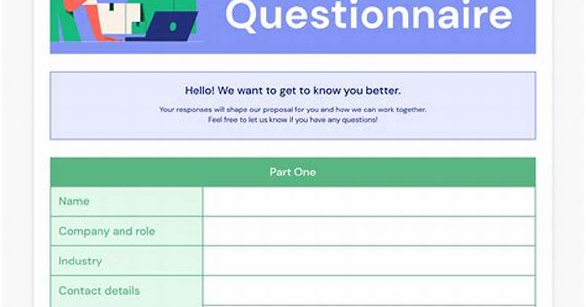 What Is Questionnaire