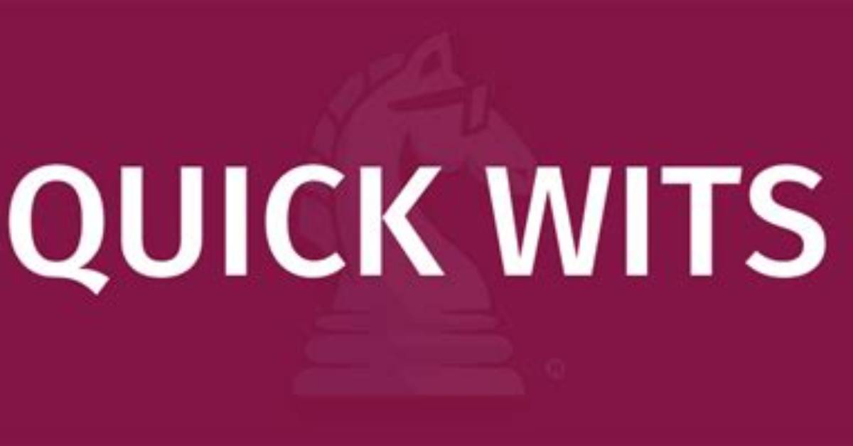 What Is Quick Wits Game