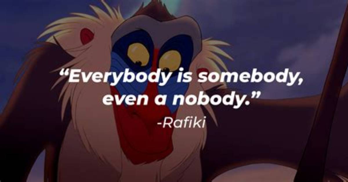 What Is Rafiki Saying in the Lion King? – Celebrity