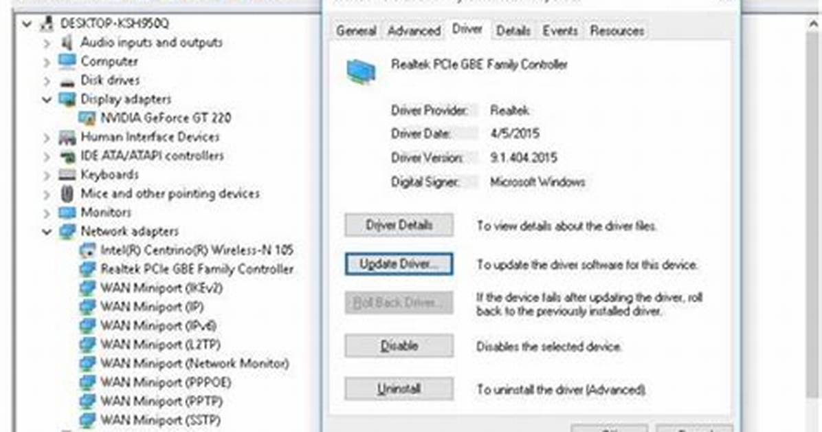 What Is Realtek Ethernet Controller Driver for Windows 7?