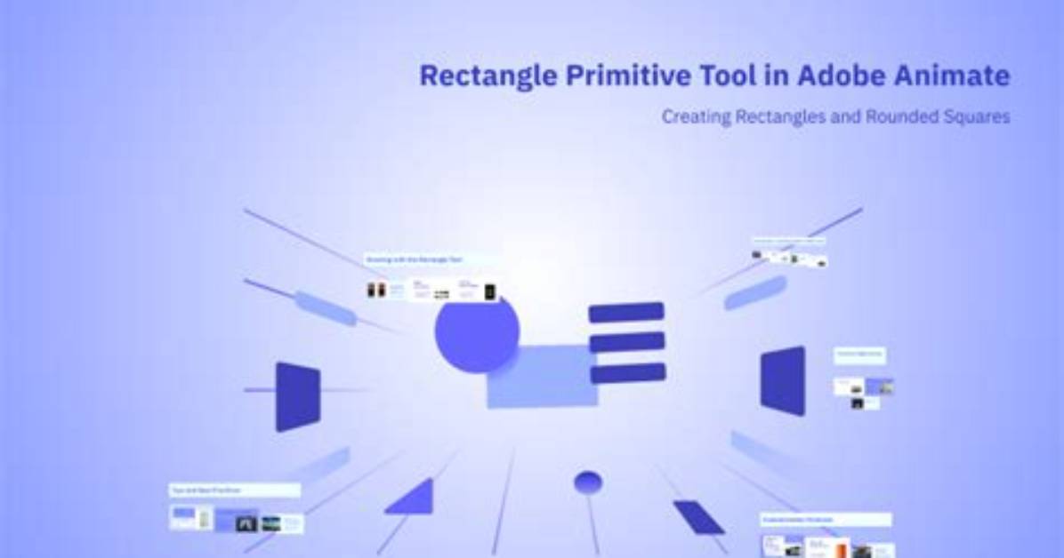 What Is Rectangle Primitive Tool